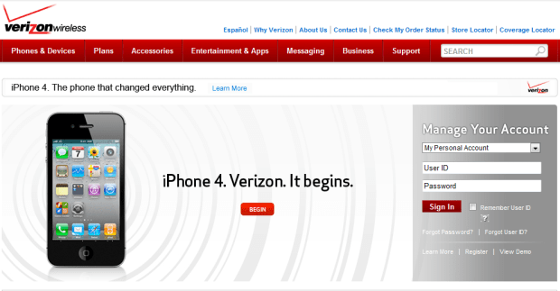 Verizon iPhone
