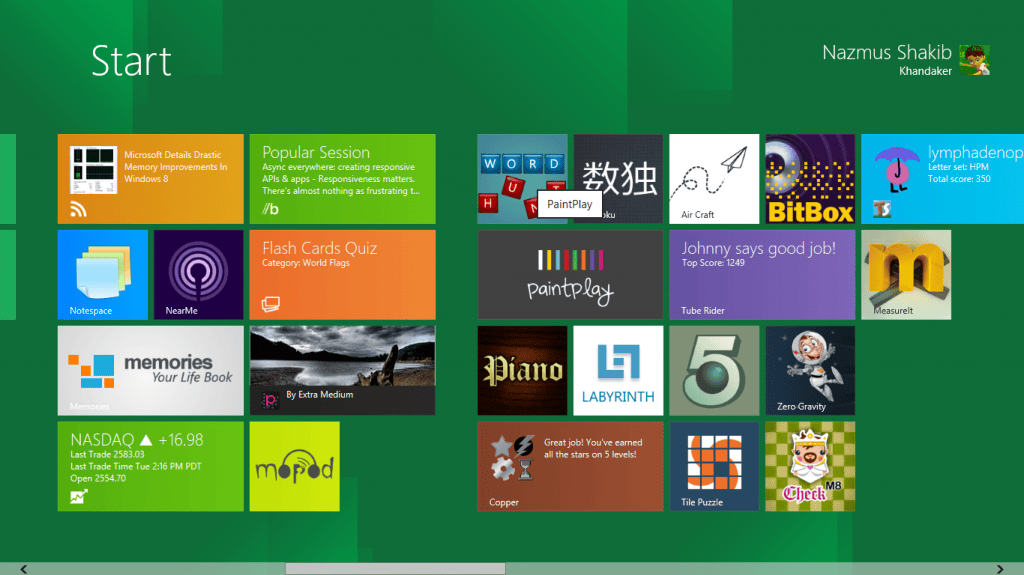 Windows 8 Start Screen 1 Windows 8 Start Screen