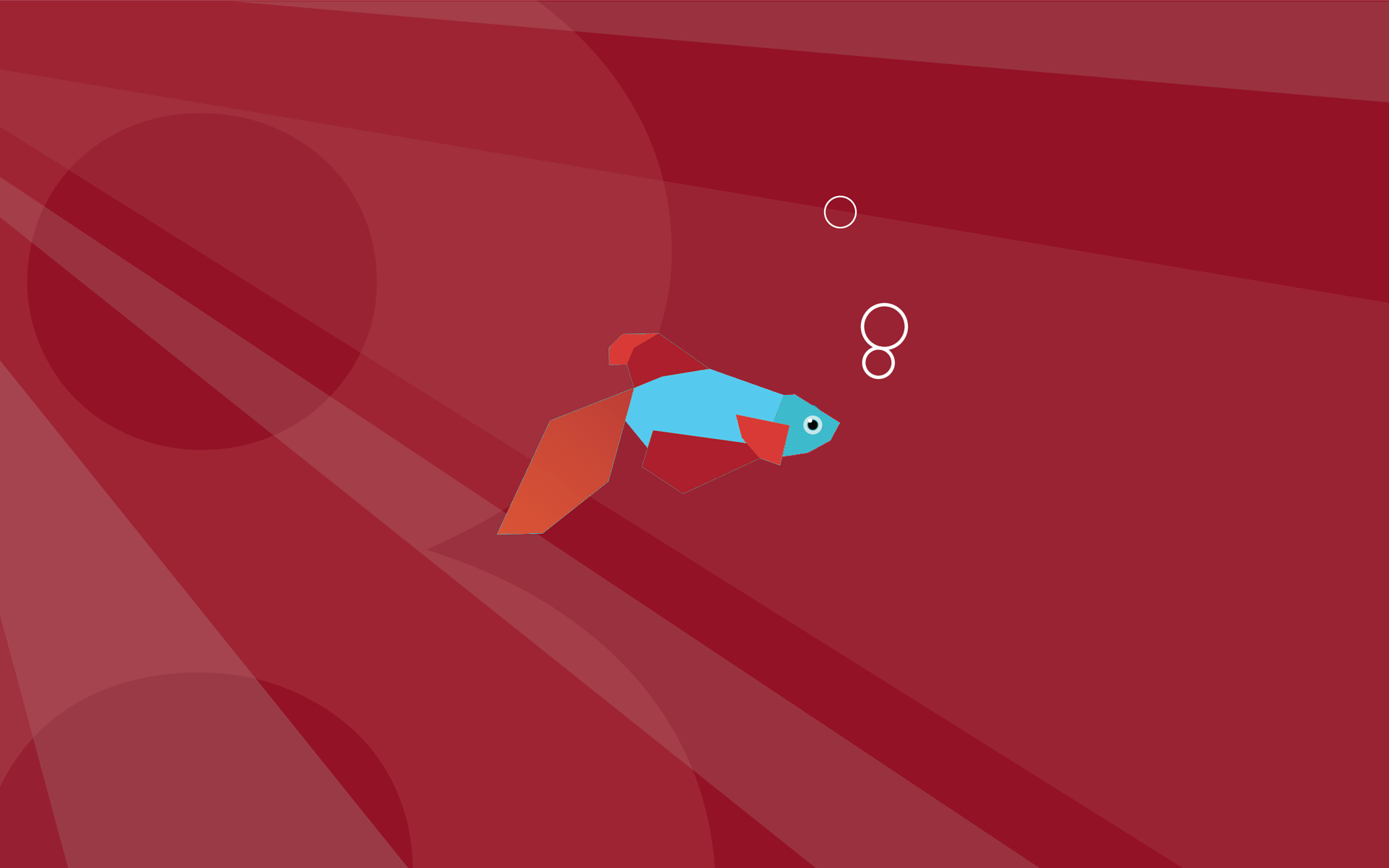 Windows 8 Default Wallpaper Red Mod