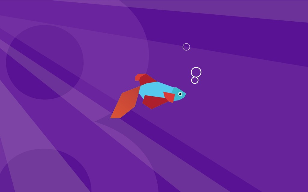 Windows 8 Default Wallpaper Violet Mod