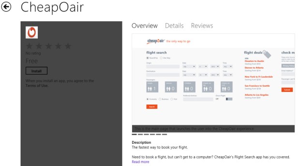 CheapOAir Flight Ticket App