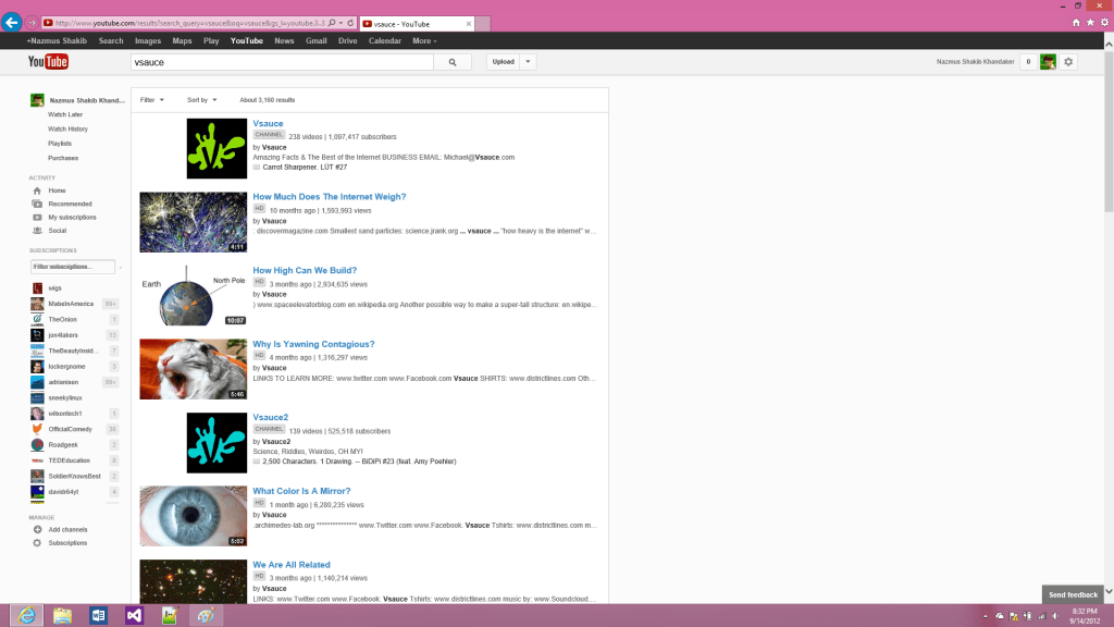GoogleTube Search YouTube's new redesign