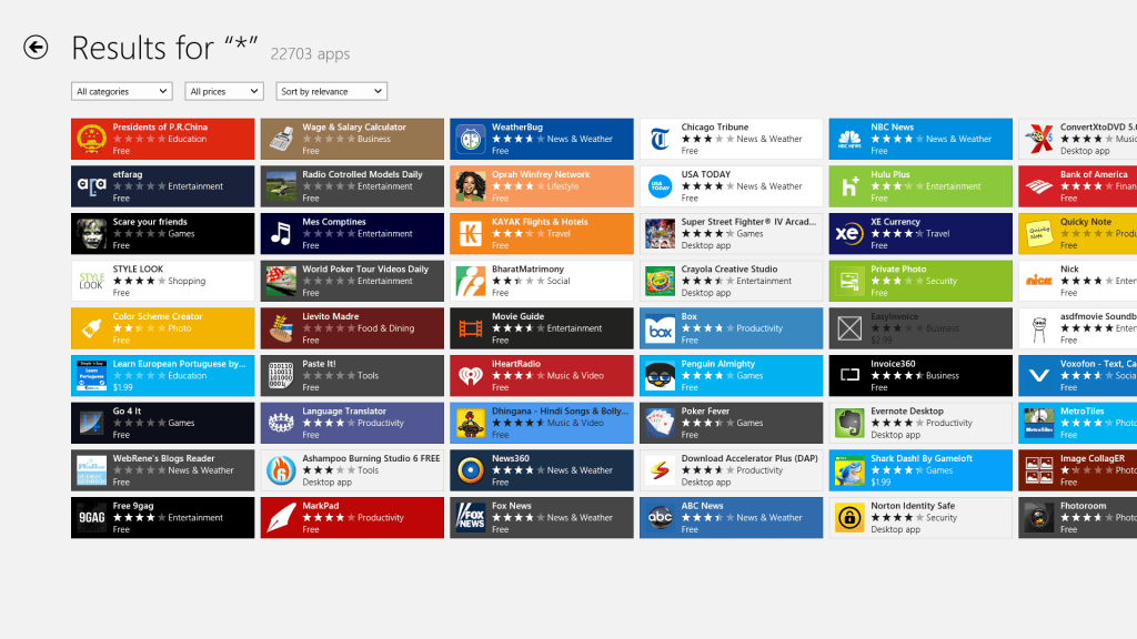 App Count 2012