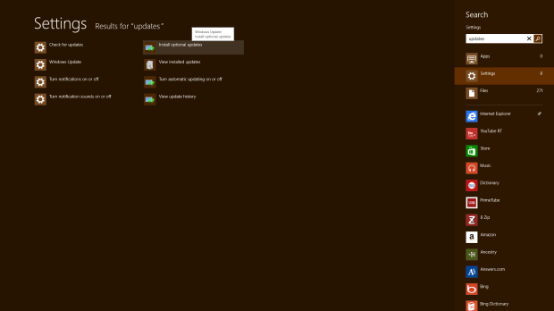 Install Optional Updates