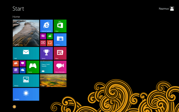 Windows 8.1 Orange Tattooo