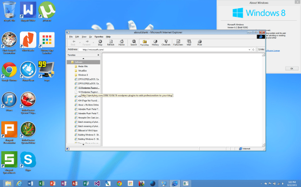 IE4 Extendability Sidebar