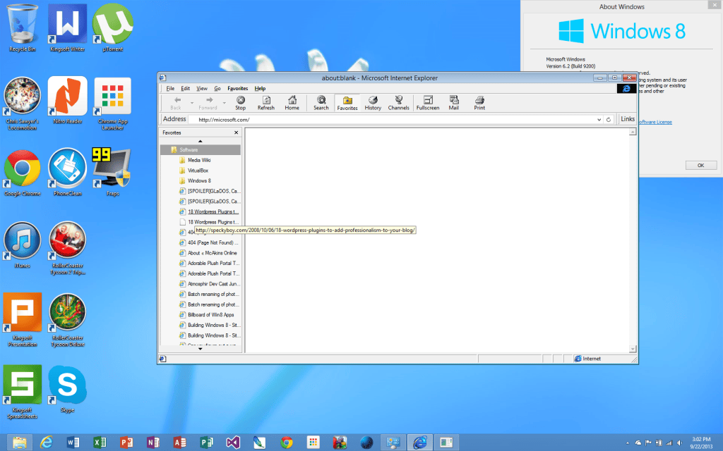IE4 Extendability Sidebar