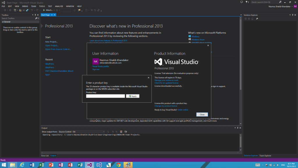 Accuring  and Activating VS 2013 through Dreamspark (4)