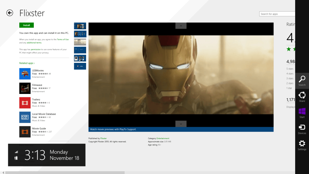 Microsoft Updates Windows Store to Show Really Large&nbsp;Screenshots