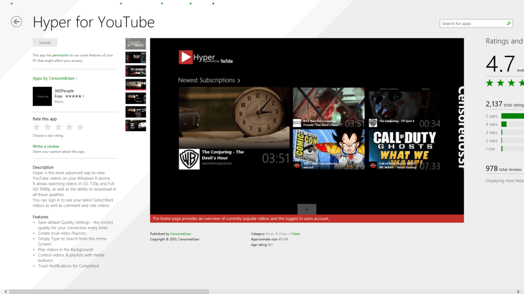 Windows Store Large Image