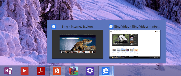 Multiple Taskbar Thumbnails for Modern Apps
