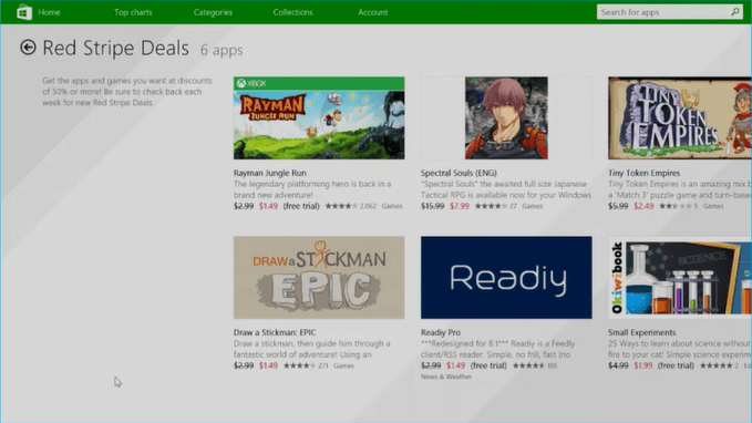 Windows Store 3 Sales