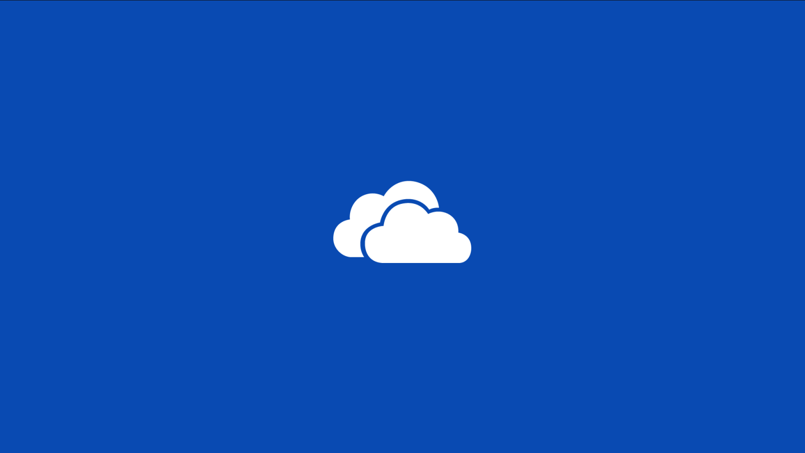OneDrive Splash Screen