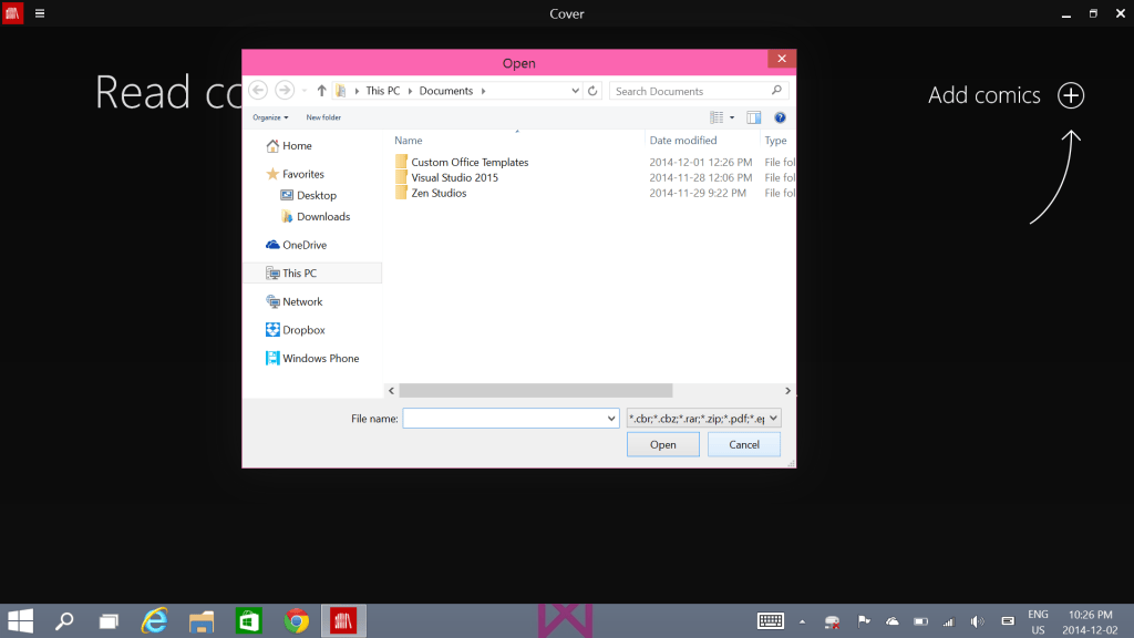 File Picker changes in Windows 10 (1)