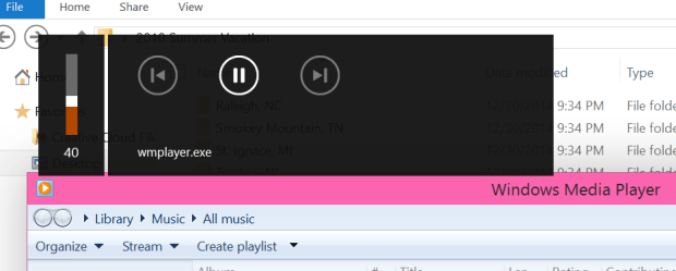 Media Controls for Desktop App