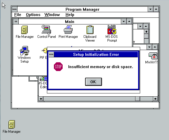 setup_error 3.1