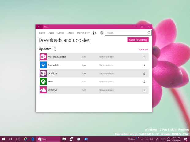 OneDrive being updtaed -- Thanks to Reddit User McDenis for the Picture