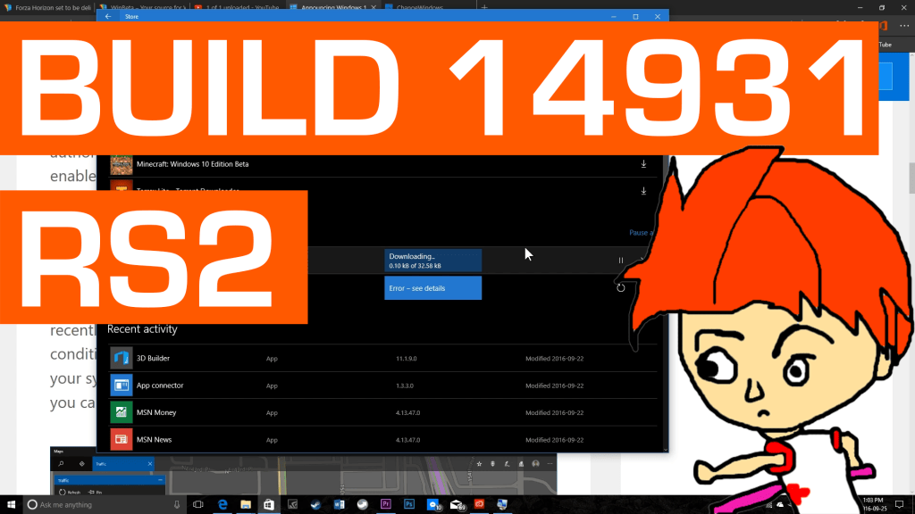 Let’s Look at Windows 10 Build rs2 14931 – Dark Themed Apps, More&nbsp;Extensions